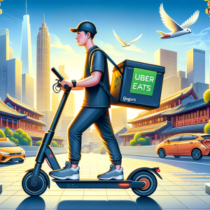 Uber Eats et Gogoro s'associent pour promouvoir les scooters électriques chez les livreurs